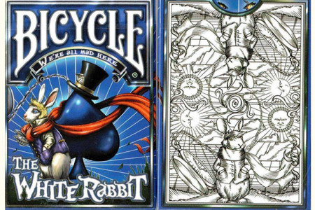 Bicycle White Rabbit Playing Cards