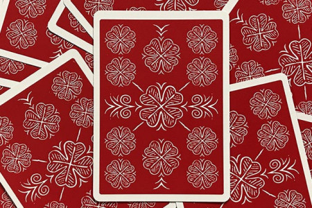 Choice Cloverback (Red) Playing Cards