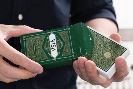 Visa Playing Cards (Green)