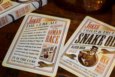 Snake Oil Elixir Playing Cards