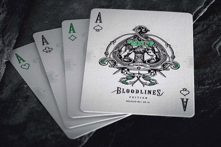 Empire Bloodlines (Emerald Green) Playing Cards