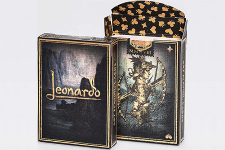 Leonardo MMXVIII Gold Edition by Art Playing Cards