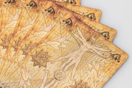 Leonardo MMXVIII Gold Edition by Art Playing Cards