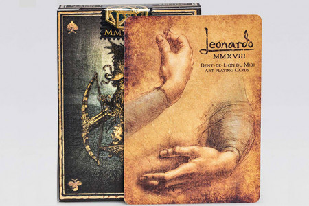 Leonardo MMXVIII Gold Edition by Art Playing Cards
