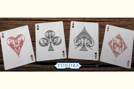 Elephant Playing Cards (Tundra)