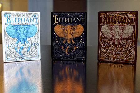 Elephant Playing Cards (Tundra)