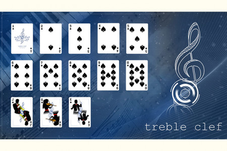 Jeu Treble Clef (Bleu)