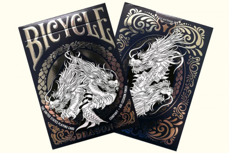 Jeu Bicycle Dragon Silver