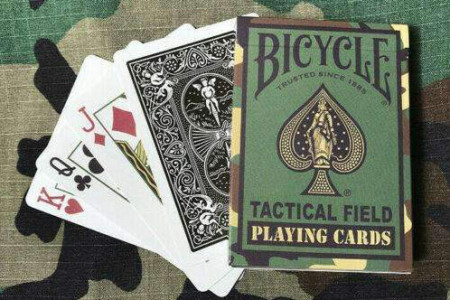 Jeu Bicycle Tactical Field (Vert/Marron)