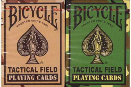 Jeu Bicycle Tactical Field (Vert/Marron)