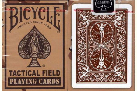 Jeu Bicycle Tactical Field (Vert/Marron)