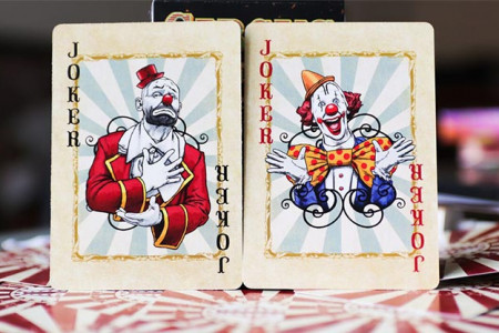 Limited Edition Nostalgic Circus Playing Cards