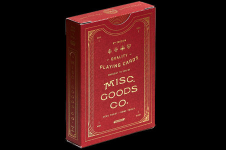 The MGCO Red Playing Cards