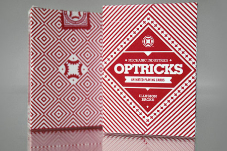 Mechanic Optricks (Red) Deck by Mechanic Industrie