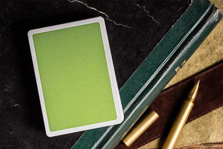 Steel Playing Cards - Green