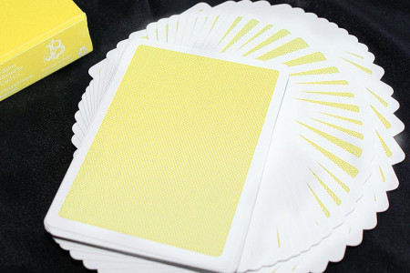 Steel Playing Cards - Yellow