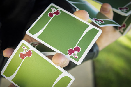 Cherry Casino Fremonts (Sahara Green) Playing Card