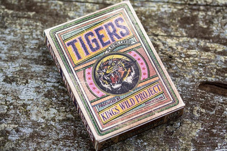 Kings Wild Tigers Playing Cards