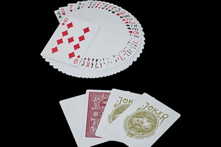 Voyage (Red) Playing Cards
