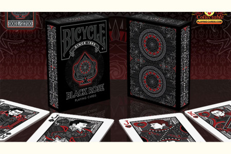 Jeu Bicycle Black Rose