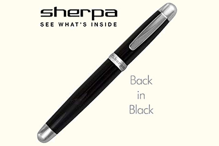 Sherpa Pen Back in Black