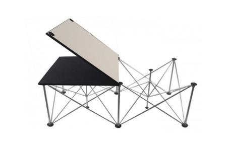 Podium pliable Spider (62 x 122 x 43 cm)