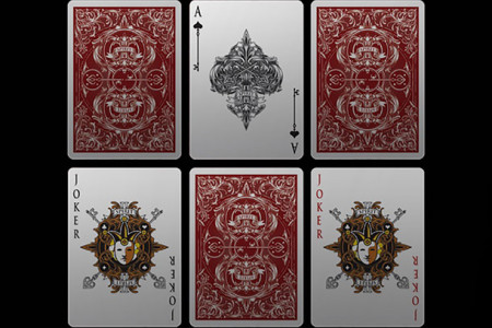 Bicycle Spirit II Red MetalLuxe Playing Cards