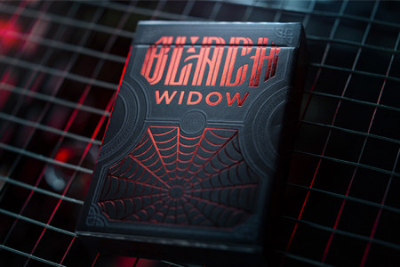 Black Widow Playing Cards