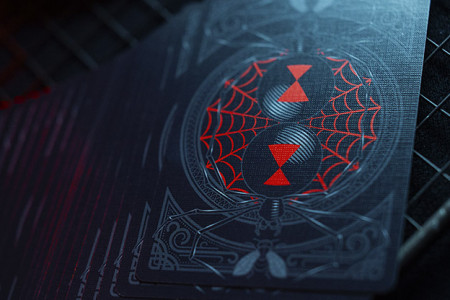 Black Widow Playing Cards