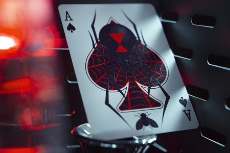 Black Widow Playing Cards