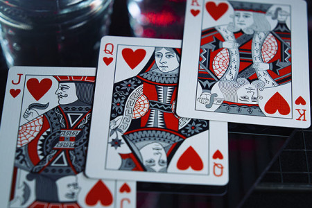 Black Widow Playing Cards