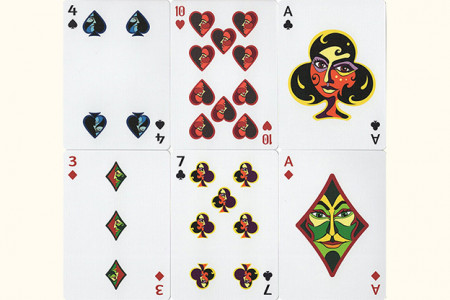 VIZAGO Lumina (Red) Playing Cards