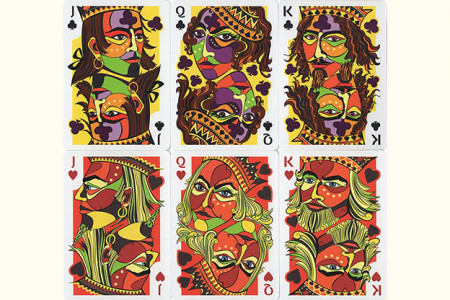 VIZAGO Lumina (Red) Playing Cards