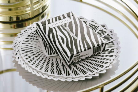 Zebra King Slayer Playing Cards