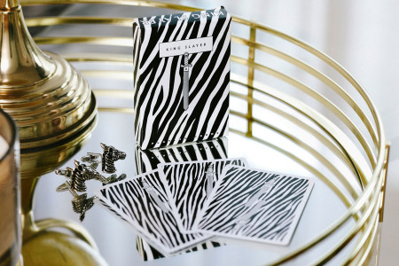 Zebra King Slayer Playing Cards