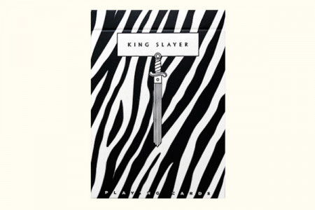 Zebra King Slayer Playing Cards