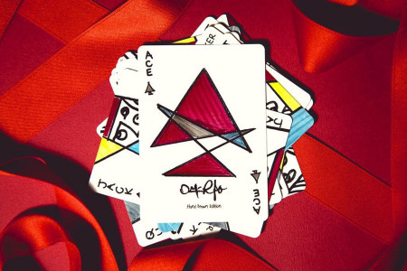 Red Stripe Playing Cards - Hand Drawn Edition