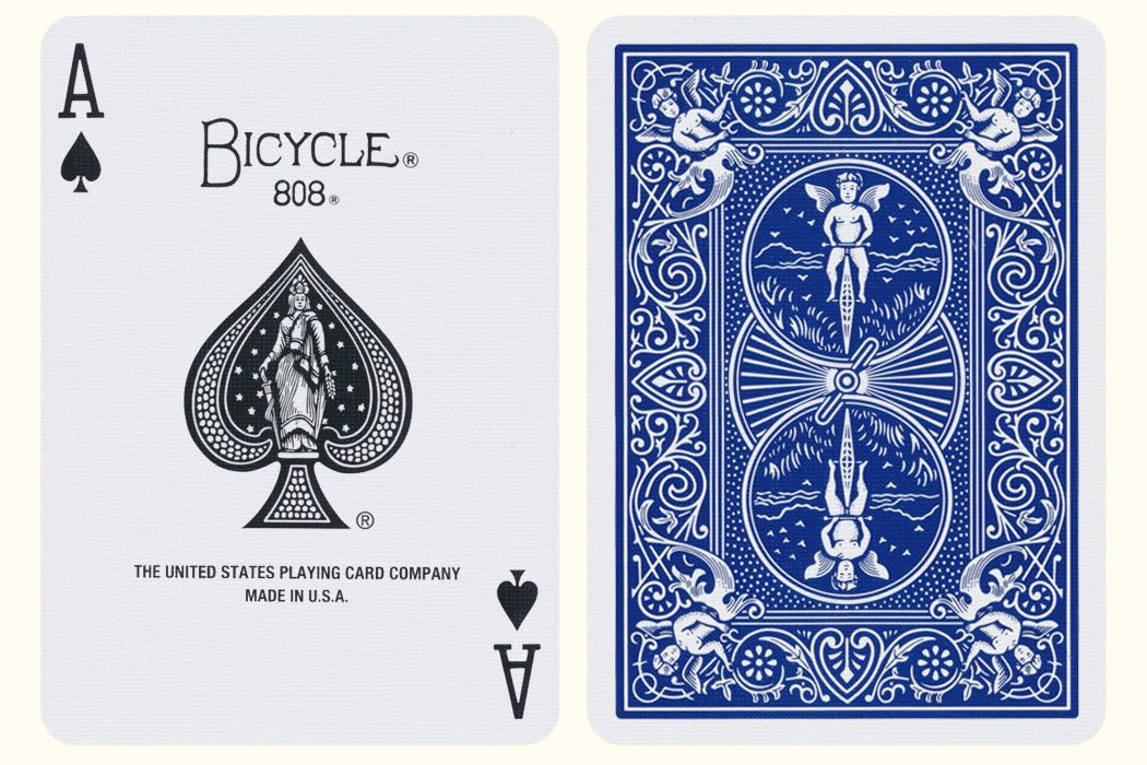 Bicycle Cars Rider Back Standard-Jeu original Carte Magie, Coloris