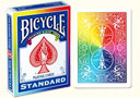 article de magie Jeu Bicycle Arc-en-ciel