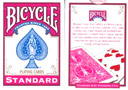 Jeu Bicycle à dos Rose Fuchsia
