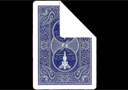 Baraja BICYCLE MANDOLIN Dorso azul / Cara blanca