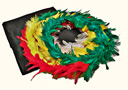 article de magie Anneaux magiques en plumes