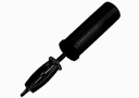 article de magie Grande Pompe Pro Qualatex Verte