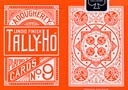 article de magie Jeu TALLY-HO Fan Reverse Orange