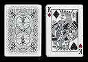 article de magie Carte Ghost double index roi en rouge