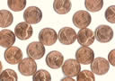 article de magie Mini pièces de 1cts de Dollar (par 12)