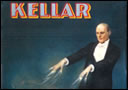 Carte postale vintage 'Kellar'