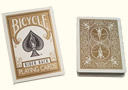article de magie Jeu Bicycle à dos doré