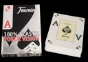 article de magie Cartes Fournier 100% plastique Poker Vision