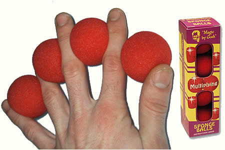 Bolas de Esponja de Manipulación Goshman